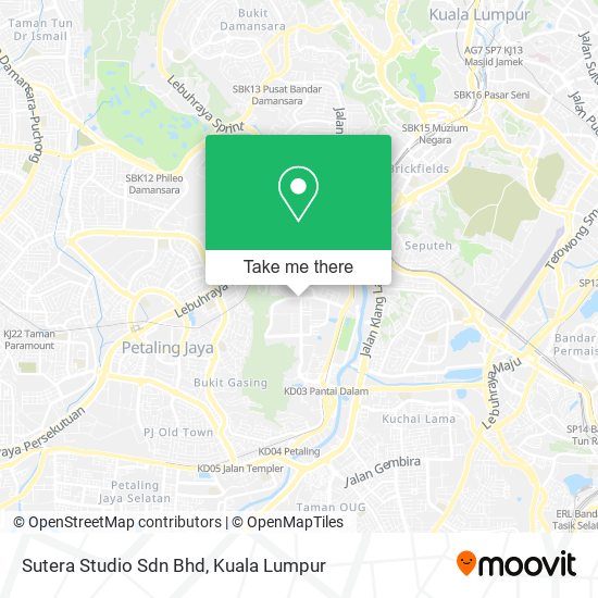 Sutera Studio Sdn Bhd map