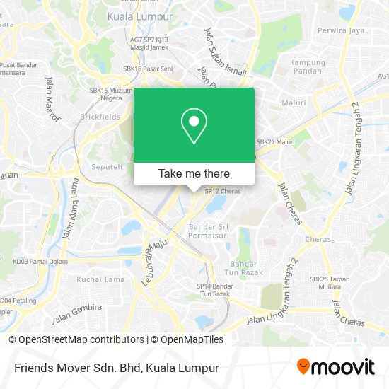 Peta Friends Mover Sdn. Bhd