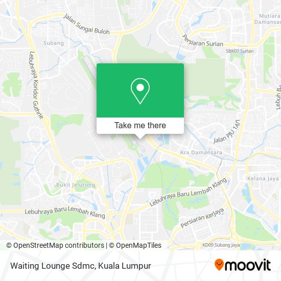 Waiting Lounge Sdmc map