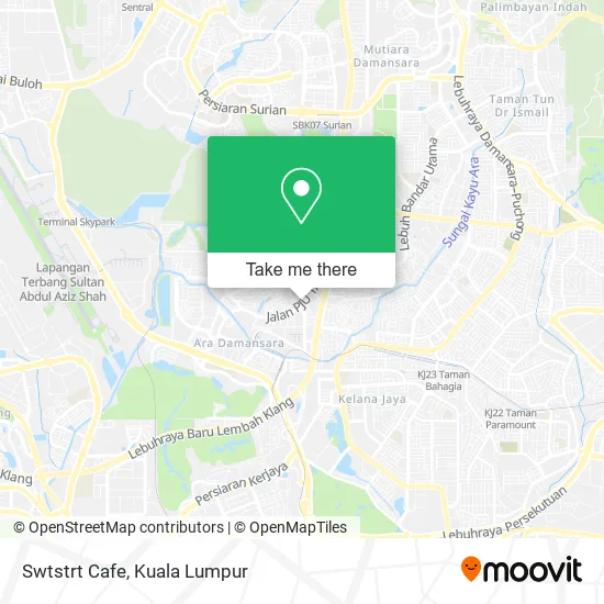 Swtstrt Cafe map