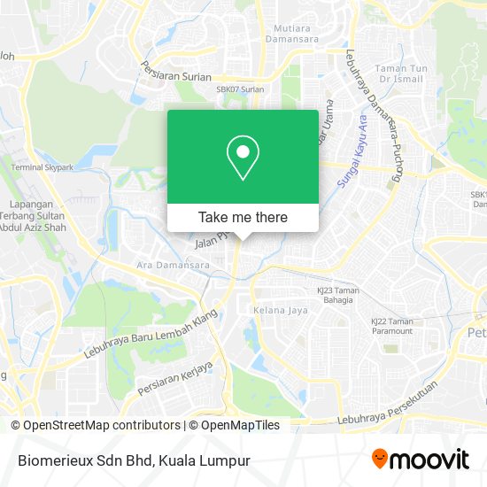 Biomerieux Sdn Bhd map