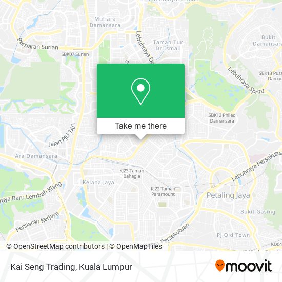 Peta Kai Seng Trading