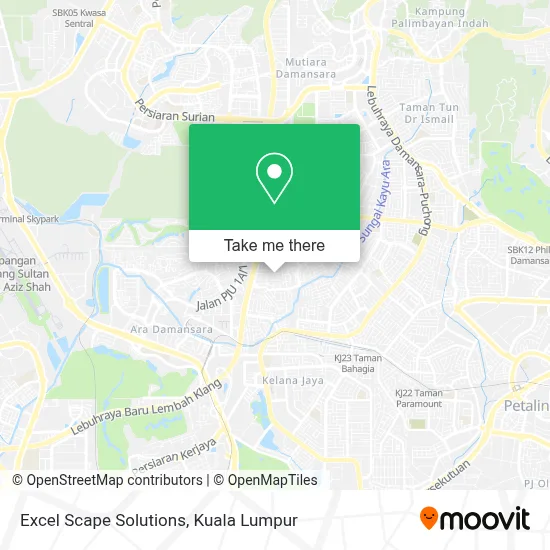 Excel Scape Solutions map