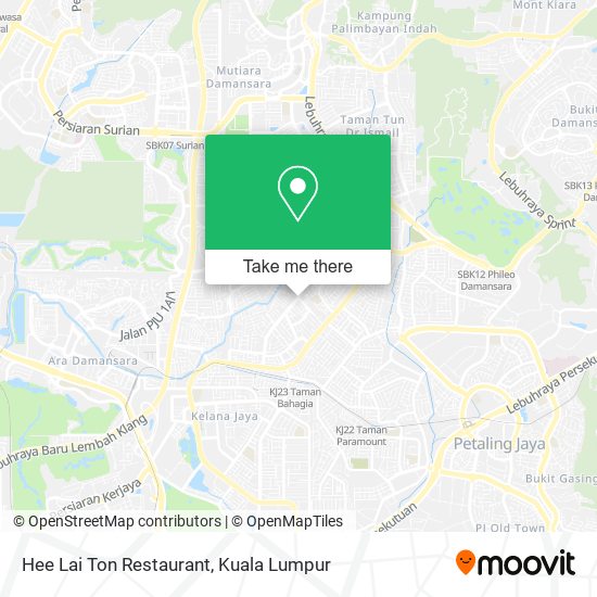 Hee Lai Ton Restaurant map