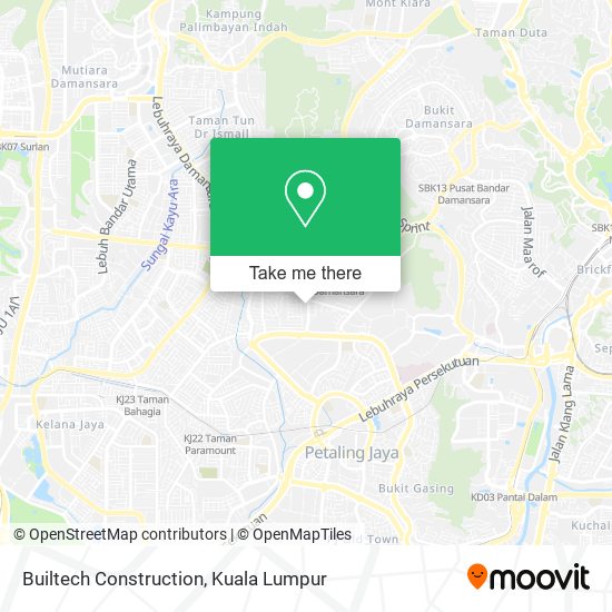 Builtech Construction map