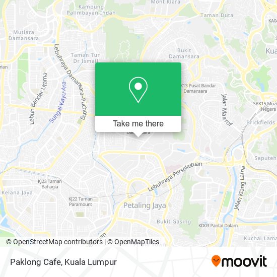 Peta Paklong Cafe