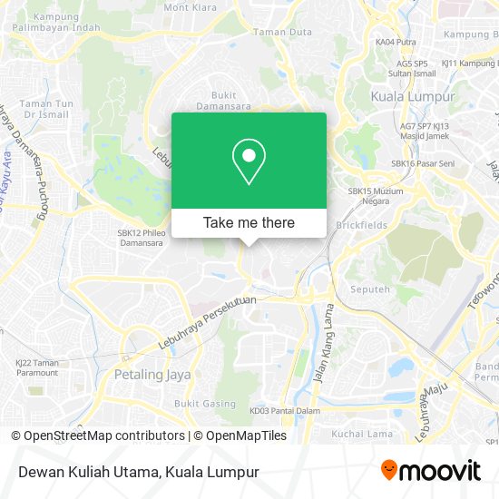 Dewan Kuliah Utama map