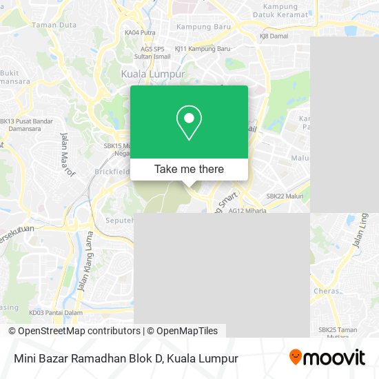 Mini Bazar Ramadhan Blok D map