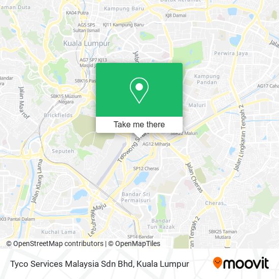 Tyco Services Malaysia Sdn Bhd map