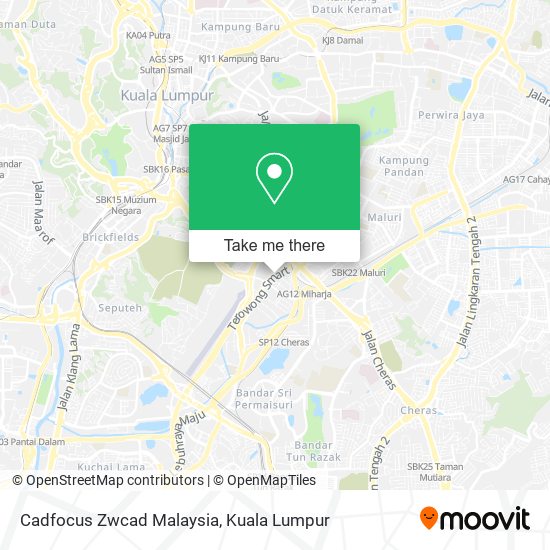 Cadfocus Zwcad Malaysia map