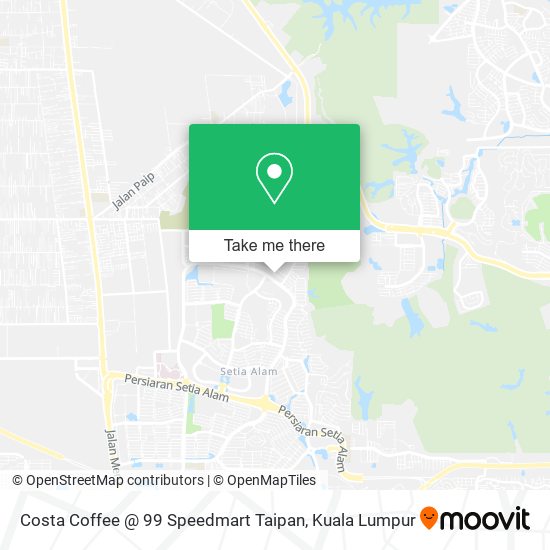 Costa Coffee @ 99 Speedmart Taipan map