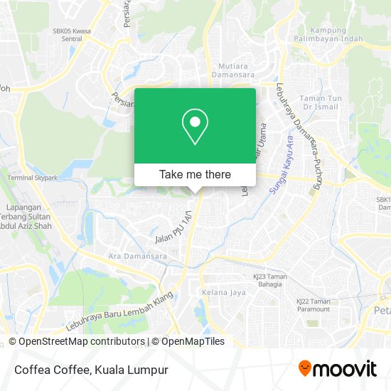 Coffea Coffee map