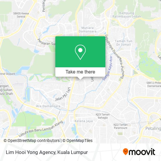 Lim Hooi Yong Agency map