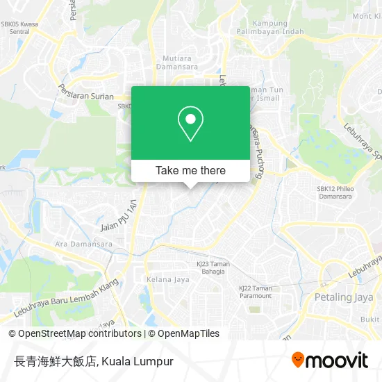 長青海鮮大飯店 map