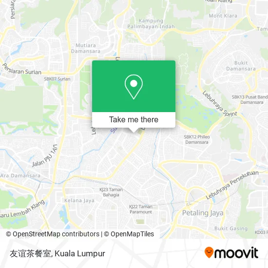 友谊茶餐室 map