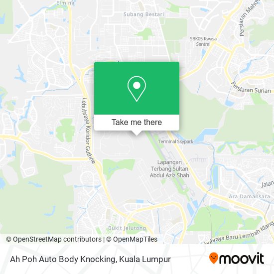 Ah Poh Auto Body Knocking map