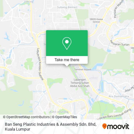 Peta Ban Seng Plastic Industries & Assembly Sdn. Bhd