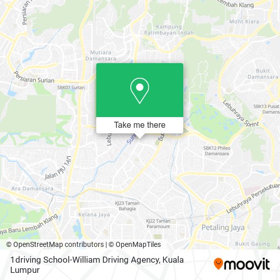 1driving School-William Driving Agency map