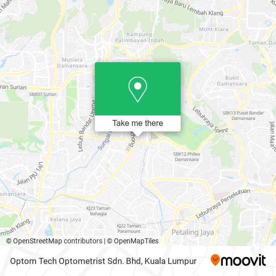 Optom Tech Optometrist Sdn. Bhd map