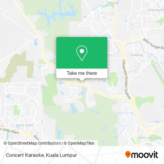 Concert Karaoke map