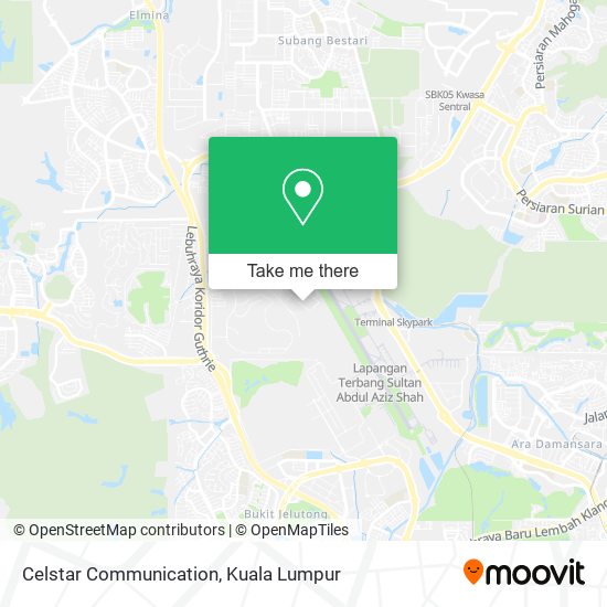 Celstar Communication map