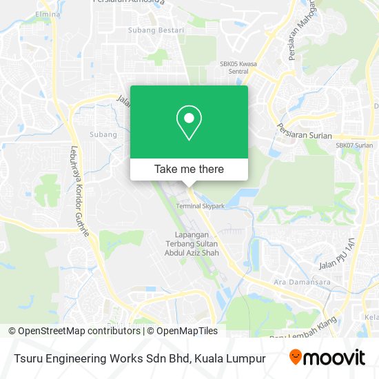 Tsuru Engineering Works Sdn Bhd map