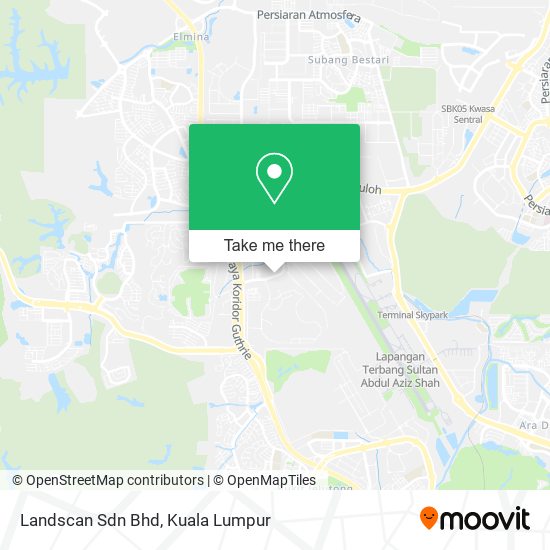 Landscan Sdn Bhd map