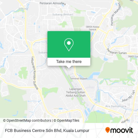 FCB Business Centre Sdn Bhd map