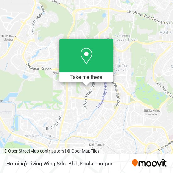 Peta Homing) Living Wing Sdn. Bhd