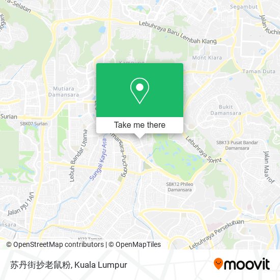苏丹街抄老鼠粉 map