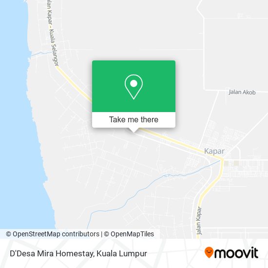 D'Desa Mira Homestay map