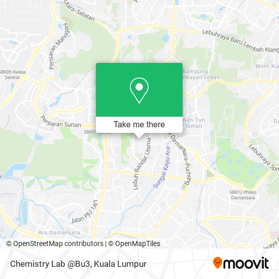Chemistry Lab @Bu3 map