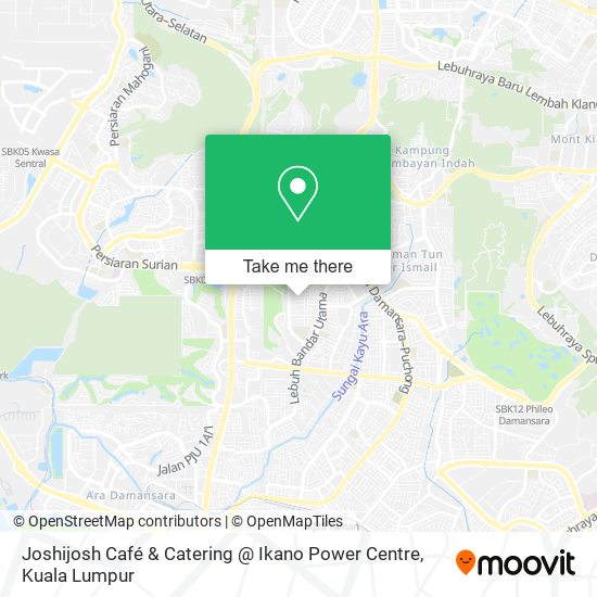 Joshijosh Café & Catering @ Ikano Power Centre map