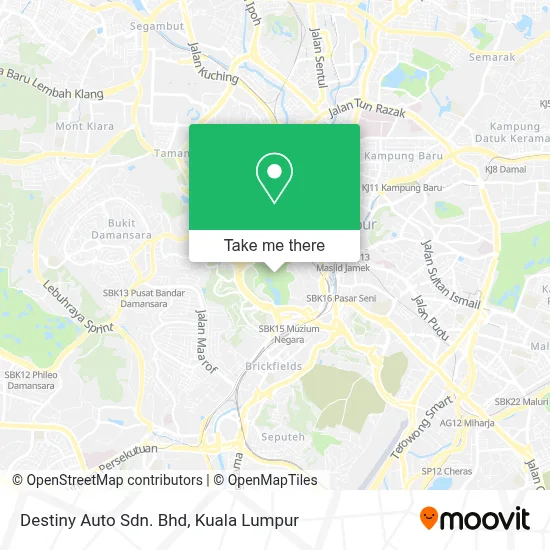 Destiny Auto Sdn. Bhd map