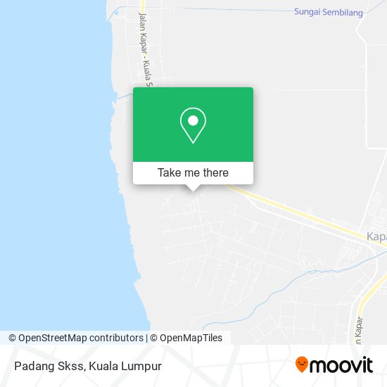 Padang Skss map