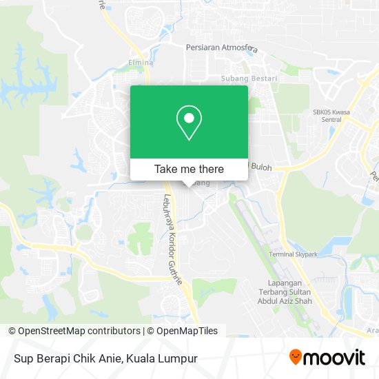 Sup Berapi Chik Anie map