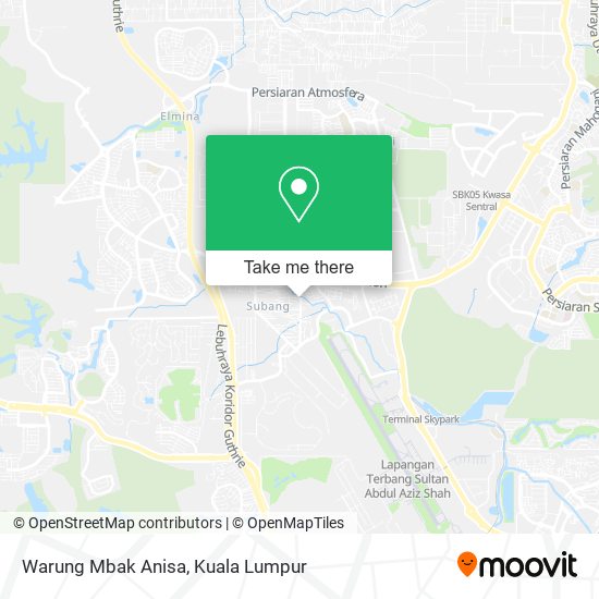 Warung Mbak Anisa map