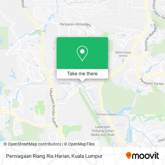 Perniagaan Riang Ria Harian map