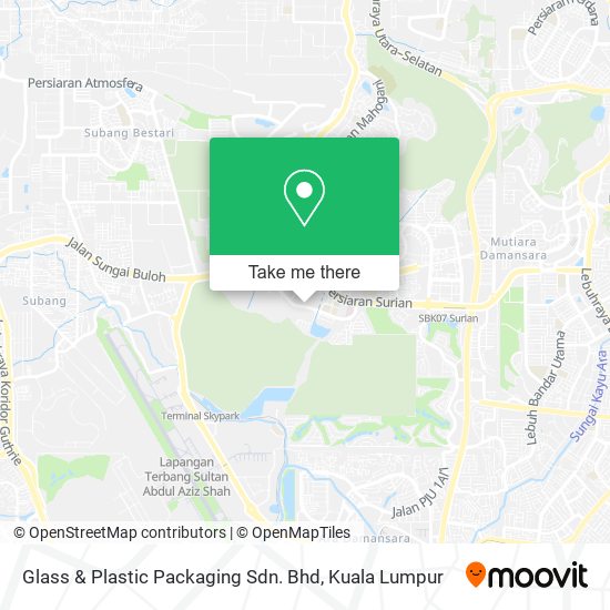 Glass & Plastic Packaging Sdn. Bhd map