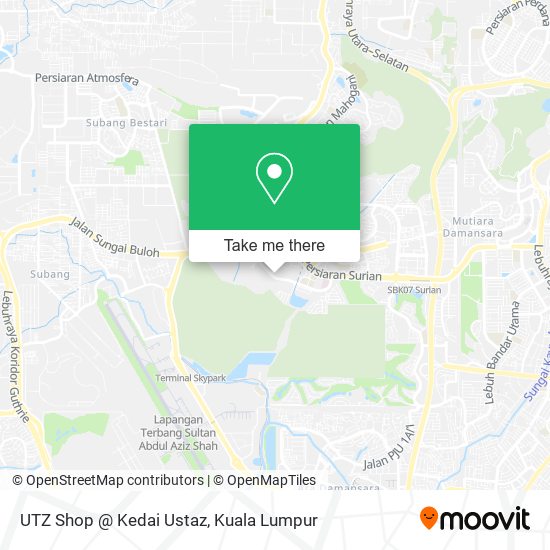 UTZ Shop @ Kedai Ustaz map