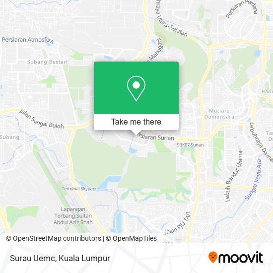 Surau Uemc map