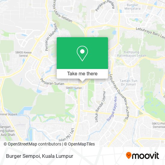 Burger Sempoi map