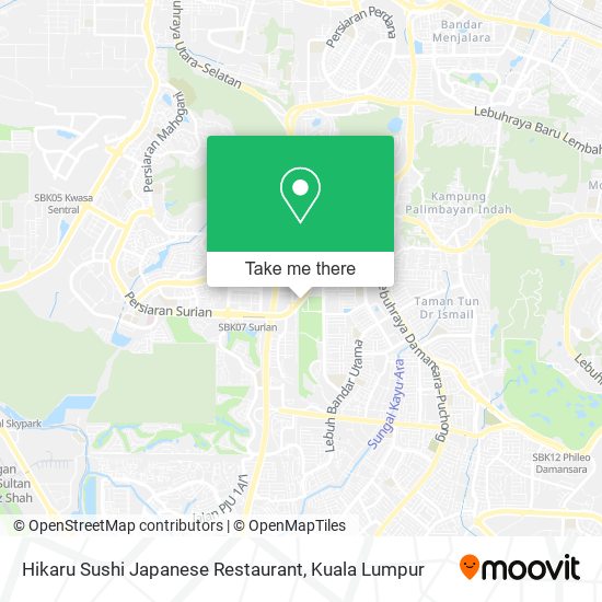 Hikaru Sushi Japanese Restaurant map