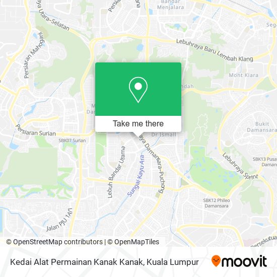 Kedai Alat Permainan Kanak Kanak map