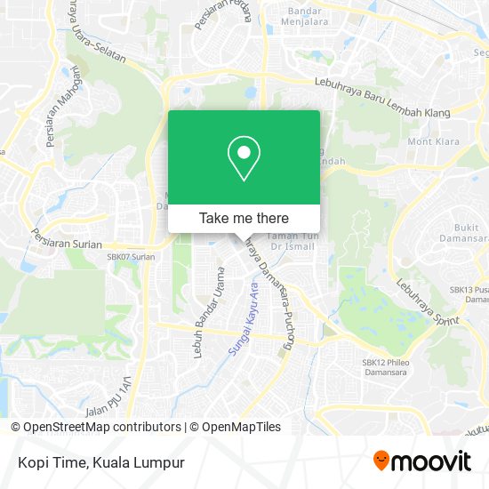 Kopi Time map