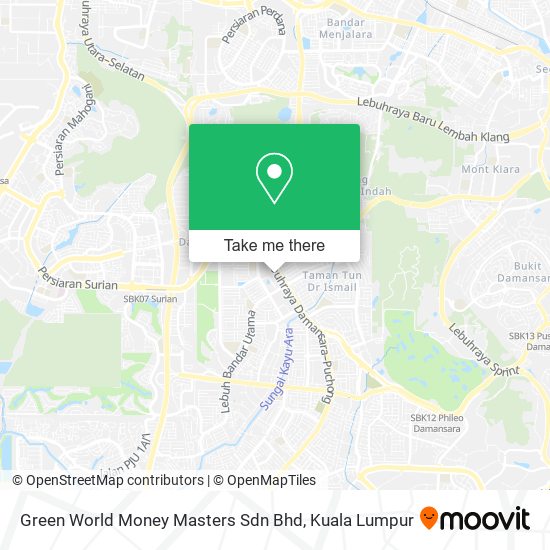 Green World Money Masters Sdn Bhd map