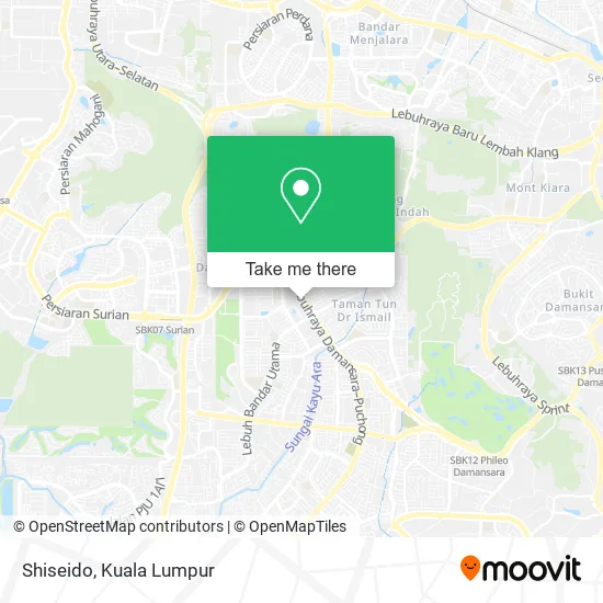Shiseido map