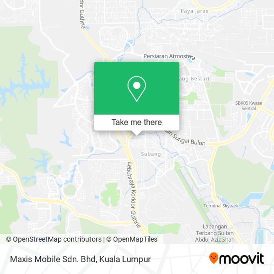 Maxis Mobile Sdn. Bhd map