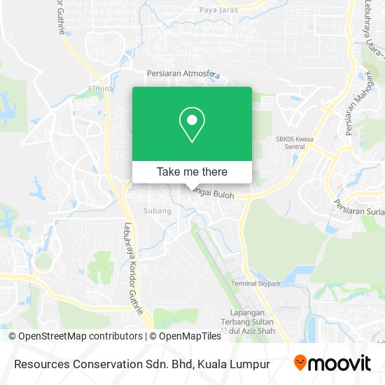 Resources Conservation Sdn. Bhd map