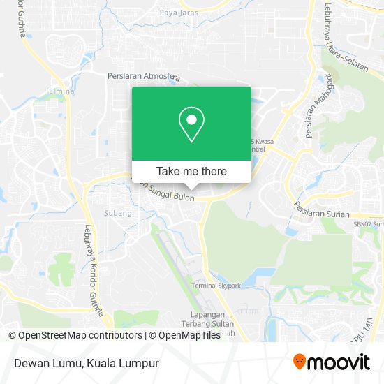 Dewan Lumu map